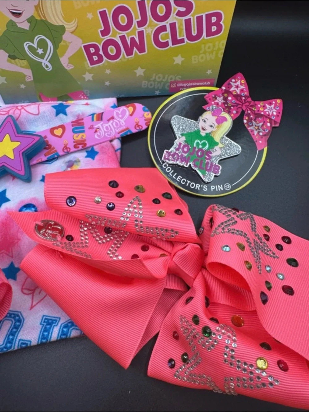 Jojo Siwa Bow Club Subscription Box #53 BFF Collection Full Set